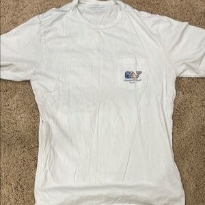 Vineyard Vines White Short Sleeve Tee Classic Crew Neck